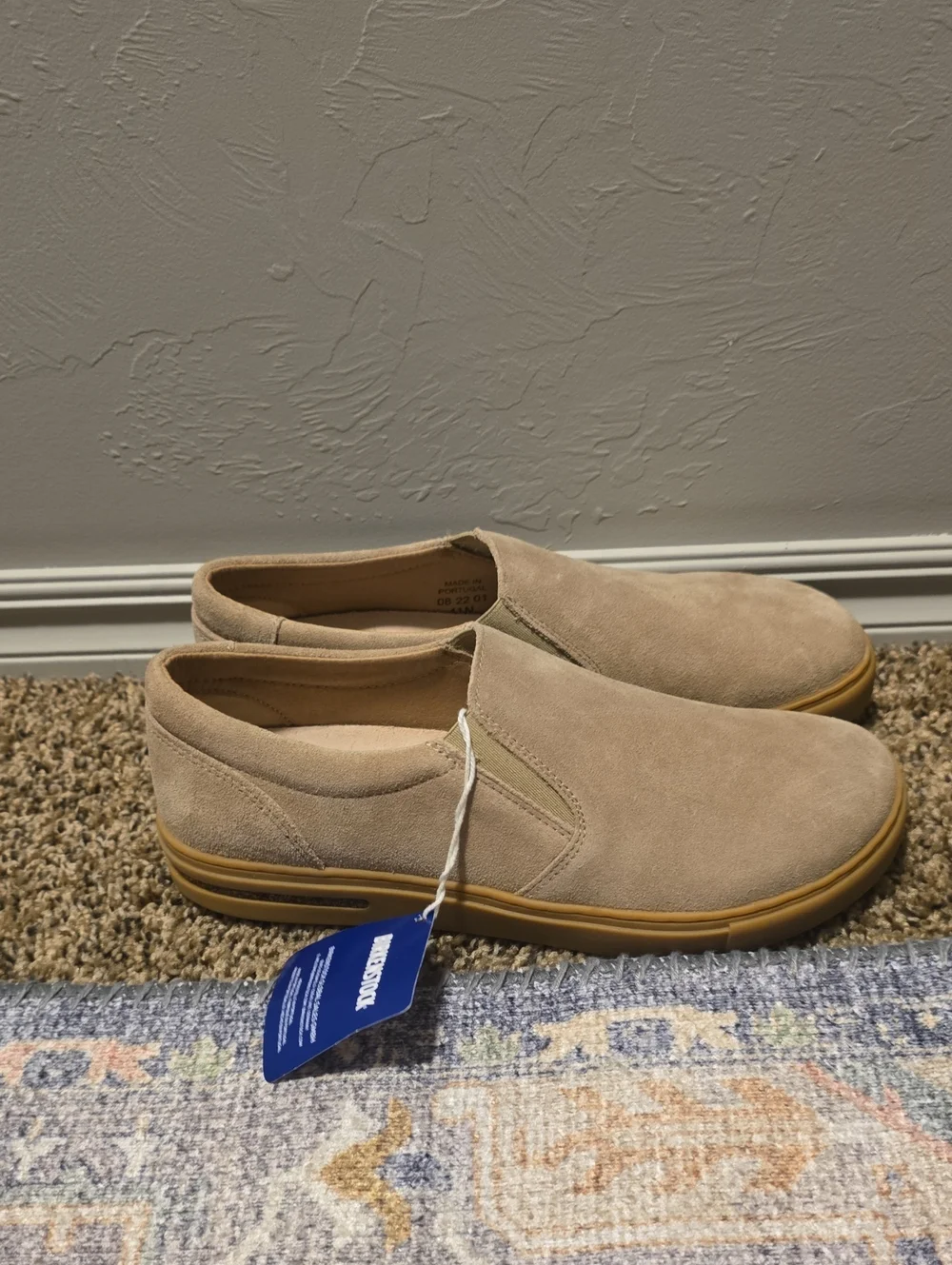 Men's BIRKENSTOCK Oswego Suede Leather Sneakers 41 (8)